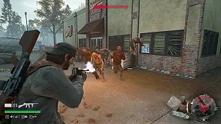 Days Gone - polovičná horda zombíkov