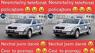 Darček policistom