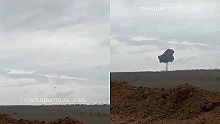 Mínus Su-25 v Mariinke #02 pohľad zo strany okupantov