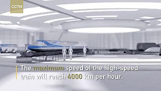 Čínsky rýchlovlak 1000 km/hod