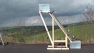 Stavba pyramíd pomocou plavákov časť 2