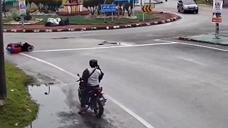 Olej na ceste = peklo pre motorkárov