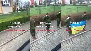 Poľskí inštruktori vyprevádzajú Ukrajinských vojakov na ceste domov