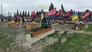 Takto vyzerajú bežné Ukrajinské vojenské cintoríny