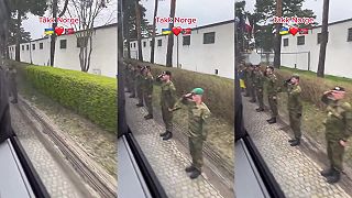 Nórski inštruktori vyprevádzajú Ukrajinských vojakov na ceste domov