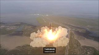 Prvý let superrakety Starship B7/S24 (SpaceX)