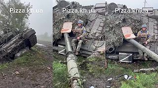 Jednu pizzu na front k vraku tanku okupantov poprosím.