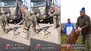 US Army vs Lukashenko