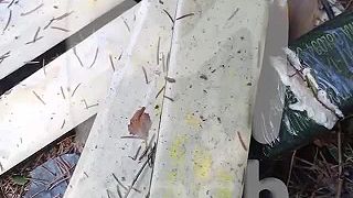 ‼️? V Moskovskej oblasti spadol dron naplnený výbušninami.