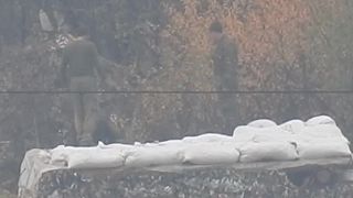 Ukro vojak chytil zásah od ruského snipera