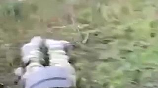 Video zo zadržania Ukrajinských vojakov, ktorí sa vzdali