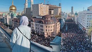 Koniec sviatku Ramadán v Moskve (21.04.2023)