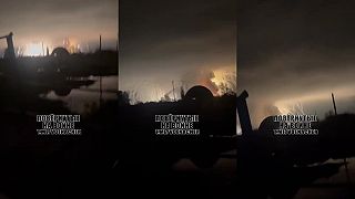 Začína sa masívny raketový útok na ciele v Dnepropetrovskej oblasti.