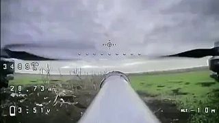 Kamikadze dron okupantov to dostal rovno medzi oči