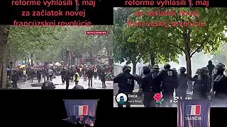 1 máj v Paríži