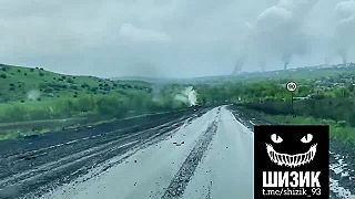 Cesta života do Bachmutu s apokalyptickou panorámou
