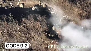Zákop okupantov vyčistil roj dronov