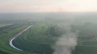 UR-77 Meteorit preoral pozície okupantov