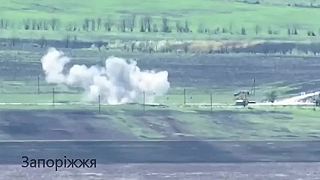 Mínus BM-21 Grad z Záporožskej oblasti
