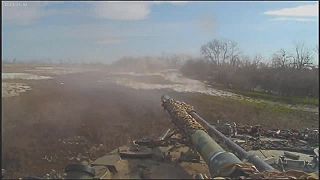 Výsadok z BMP-3 priamo na pozície okupantov