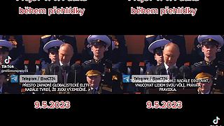 Prejav V.V.Putina na oslavách 9.maja v Moskve