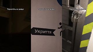Video z Ukrajiny počas bombardovania