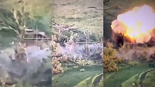 Ruský tank hladal privítanie