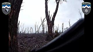 Ďalší postup 10. horskej brigády na severnom krídle Bachmutu
