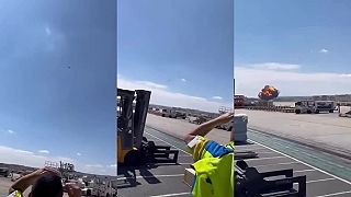 Havária Španielskej stíhačky F-18