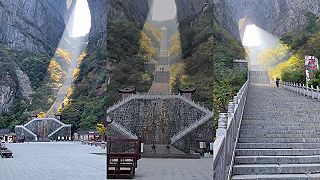 Ak by ste hľadali nebeskú bránu, nájdete ju v Číne na hore Tianmen!