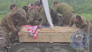 Ďalšie zábery z výmeny 106 zajatcov pri Bachmute