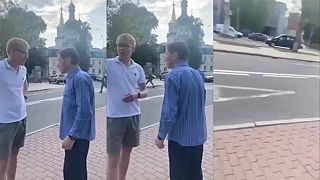 Blonďatý ukrajinský neonacista dostal príučku
