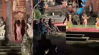 Nahý protest nemeckej turistky