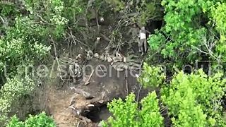 Slnečné počasie v okolí bachmutu