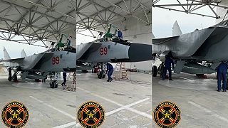 Mig-31 s raketkou Dýka(Kinžal)