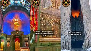 Kubinka.Chrám Ozbrojených síl Ruskej federácie.