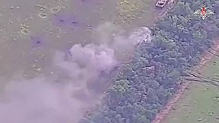 Prvý zničený tank Leopard 2A4 na Ukrajine