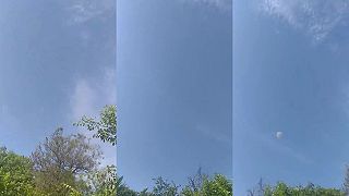 Ruský kamikadze dron zostrelený ručnou zbranou
