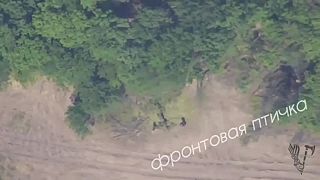 Posledné chvíle ukrajinskej húfnice pred osudným stretnutím s ruským dronom
