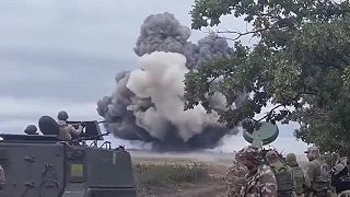 UR-77 Meteroid odstraňuje míny