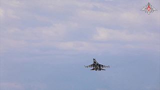 Zábery ruských stíhačiek Su-35S v akcii v zóne špeciálnej vojenskej operácie