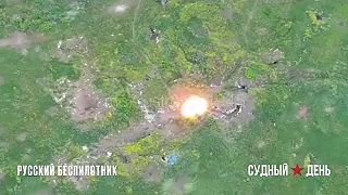 Ruske FPV drony v akcii
