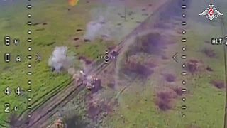 Ruské FPV drony ničia útočiace ukrajinské obrnené vozidlá