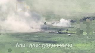 Deštrukcia obrnených skupín Ozbrojených síl ukrajiny pri vstupe do Makarovky
