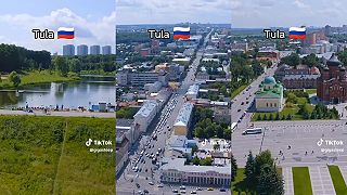 Tik Tok propaganda Tula Rusko