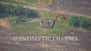 Vadný ruský samovražedný dron Lancet-3 vs. ukrajinská radarová stanica