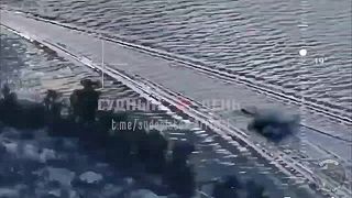 Ukrajincom sa útek na člnoch nevydaril. Zasiahli ich kamikadze drony.