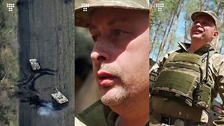 Okupanti hľadajú míny pri meste Kreminna