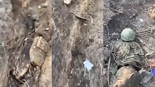 Pozície okupantov v záporožskom smere