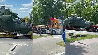 Poľské Mi-24 sa presúvajú na Ukrajinu
